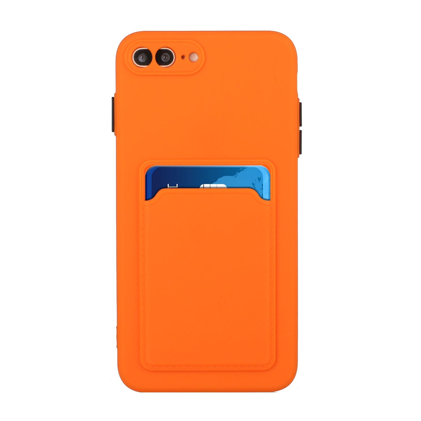 iPhone 7 Plus/8 Plus Shockproof TPU Case with Card Holder - Durable & Lightweight Design