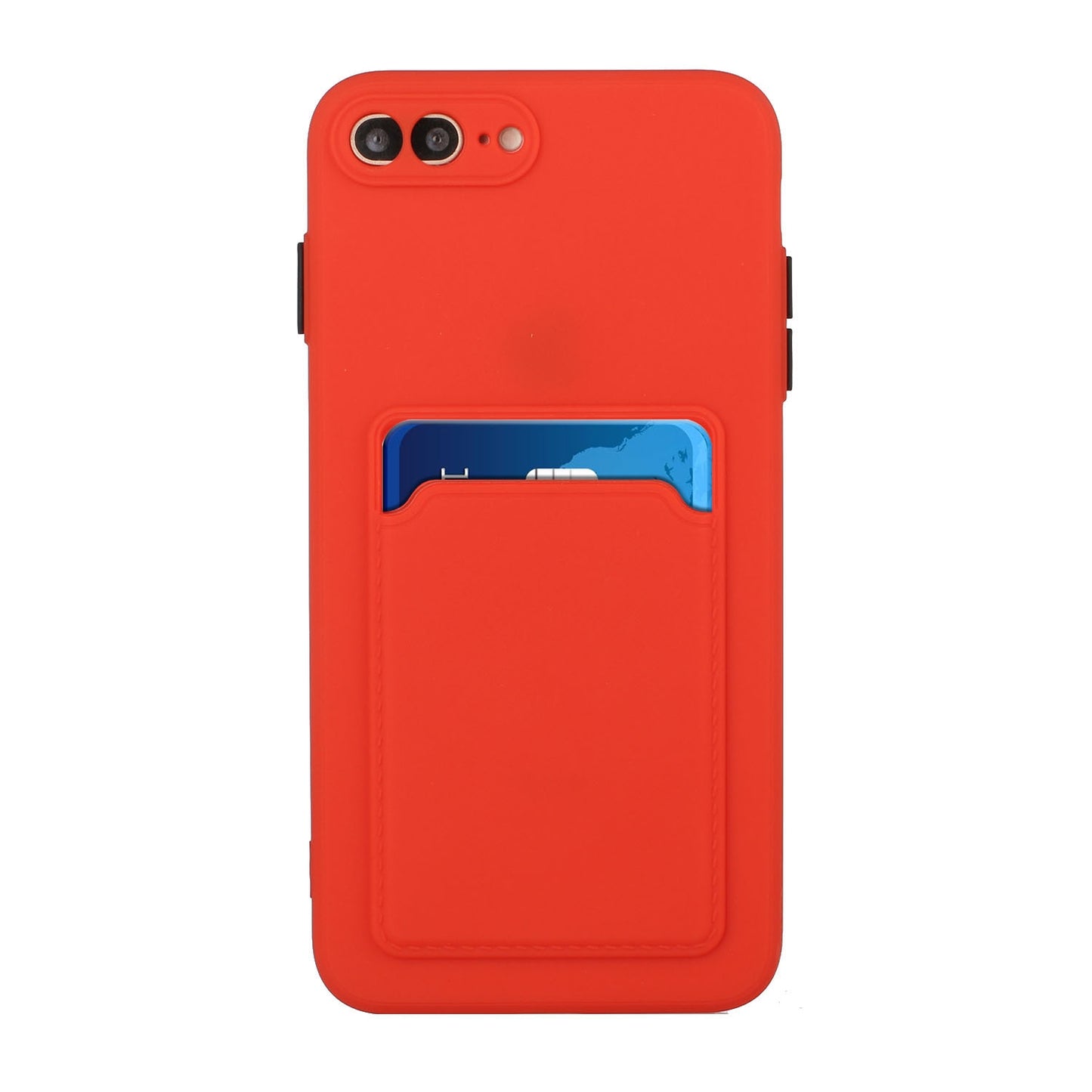 iPhone 7 Plus/8 Plus Shockproof TPU Case with Card Holder - Durable & Lightweight Design