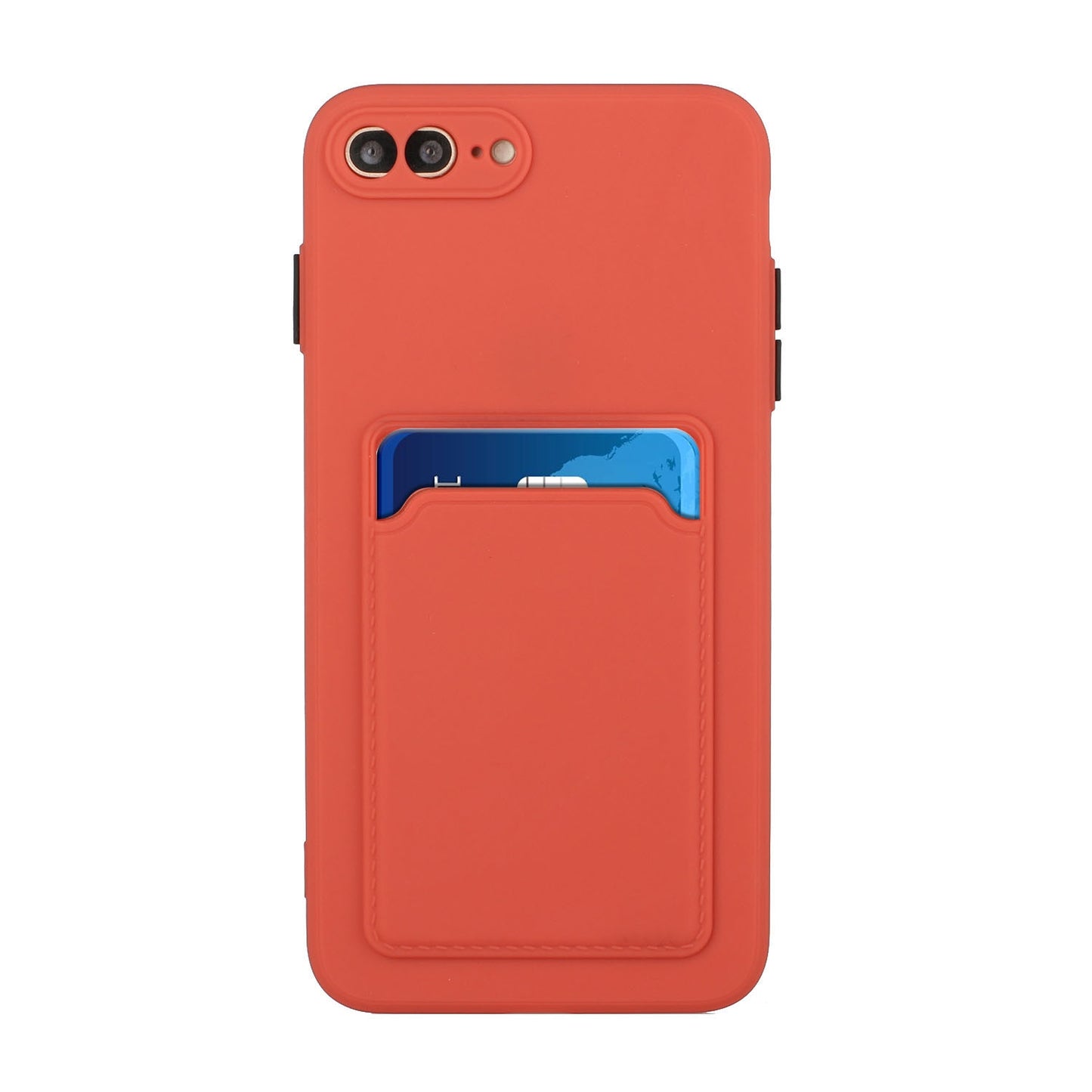 iPhone 7 Plus/8 Plus Shockproof TPU Case with Card Holder - Durable & Lightweight Design
