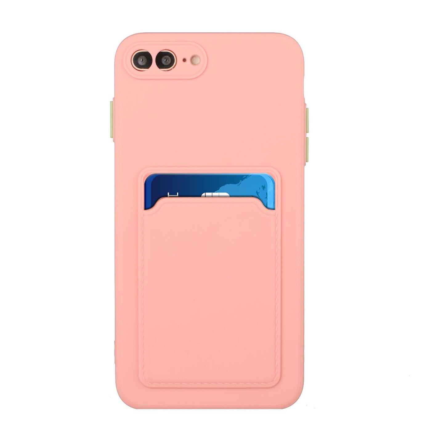 iPhone 7 Plus/8 Plus Shockproof TPU Case with Card Holder - Durable & Lightweight Design