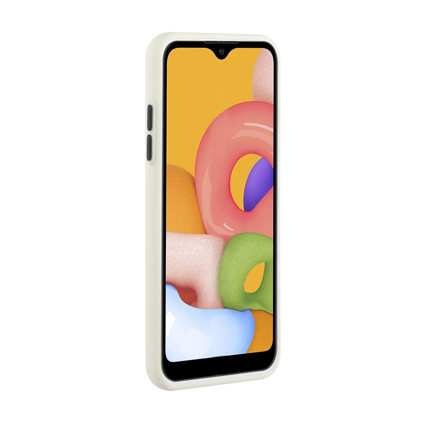 Samsung Galaxy A01 Shockproof TPU Case with Card Holder - Durable & Lightweight Design
