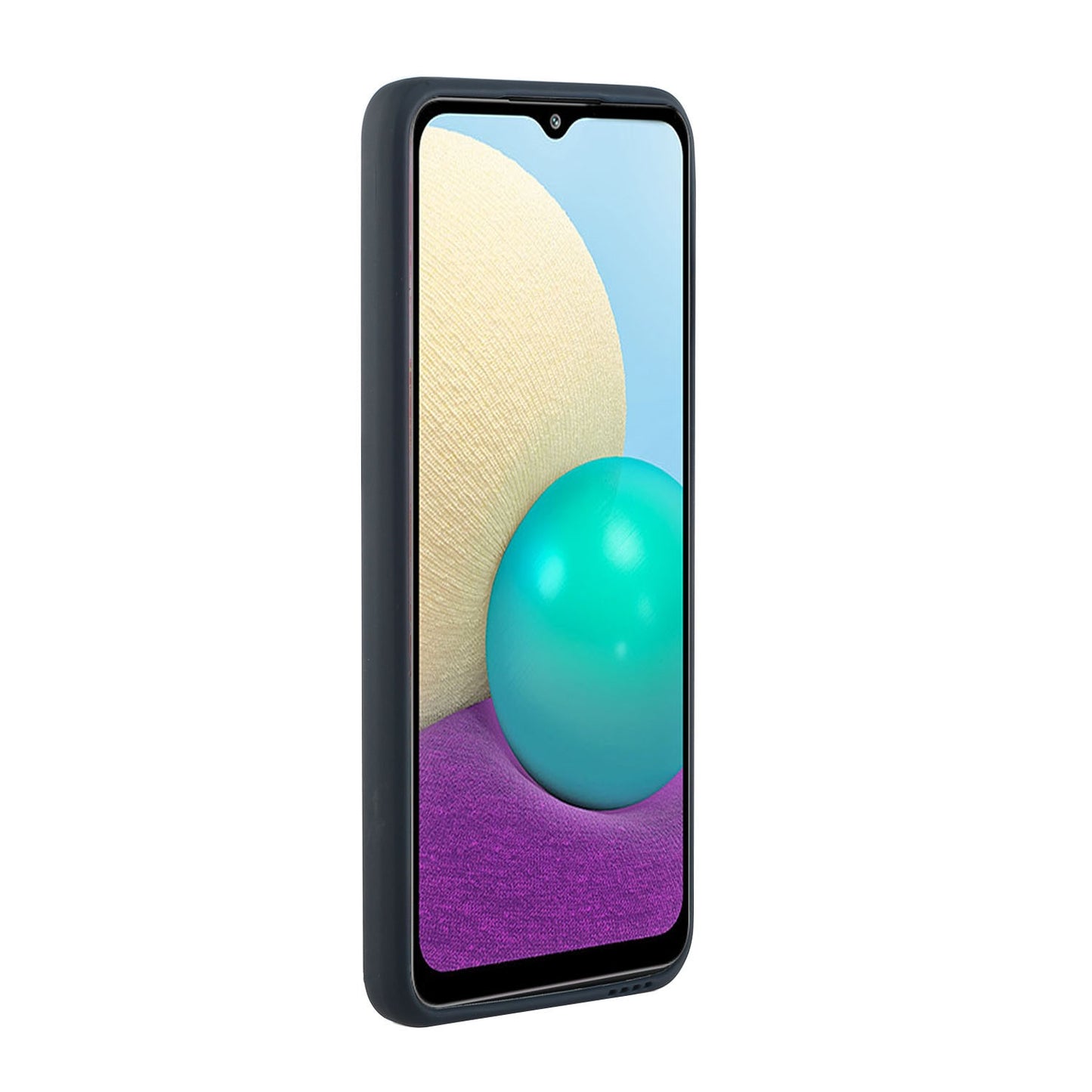 For Samsung Galaxy A02 Shockproof TPU Case with Card Holder - Durable & Lightweight Design