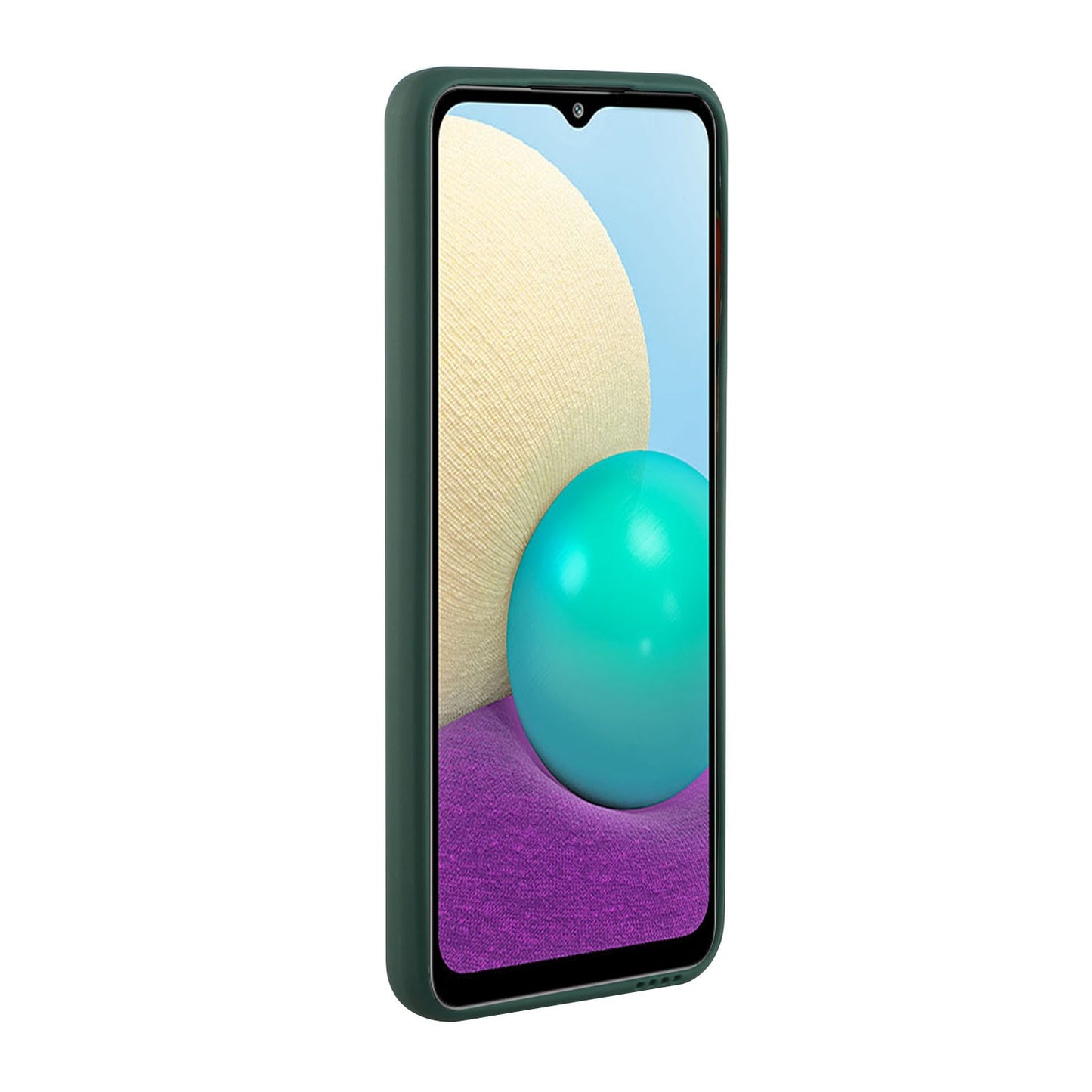For Samsung Galaxy A02 Shockproof TPU Case with Card Holder - Durable & Lightweight Design