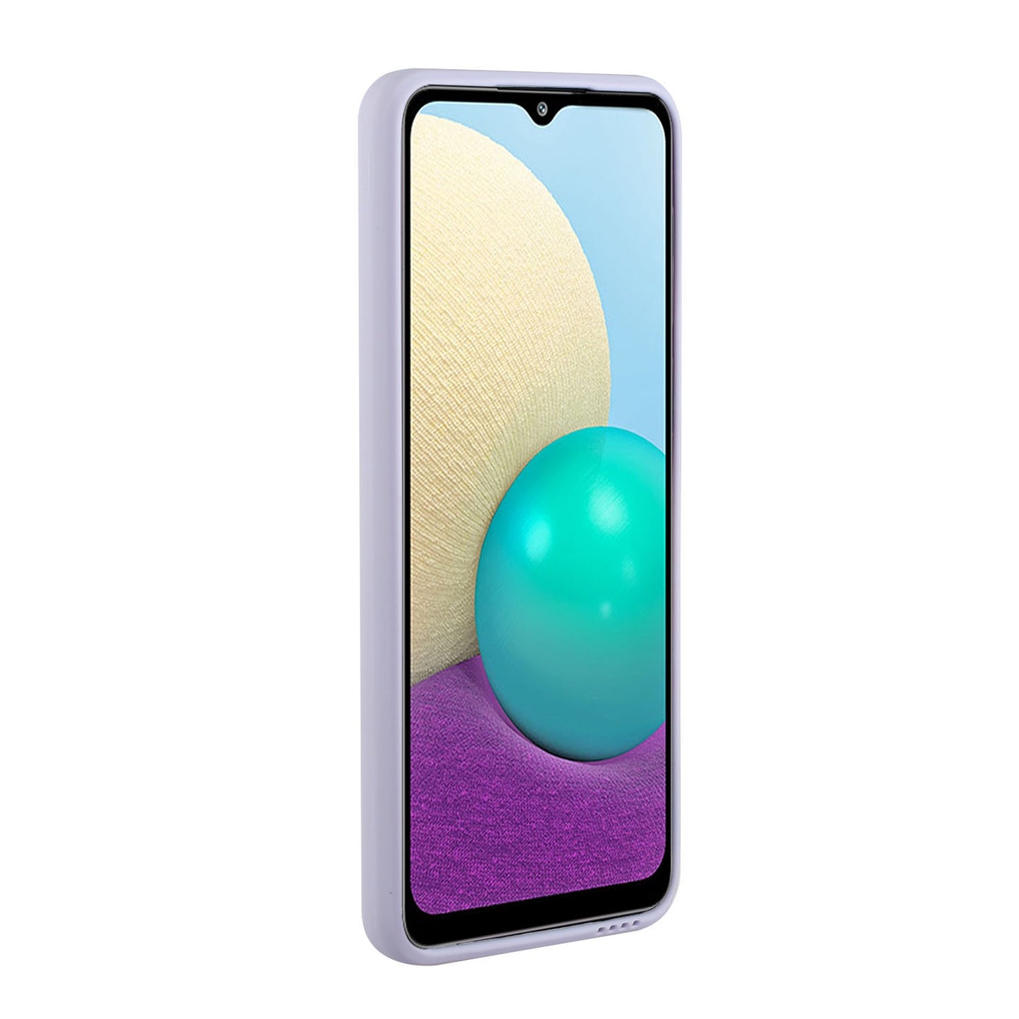 For Samsung Galaxy A02 Shockproof TPU Case with Card Holder - Durable & Lightweight Design