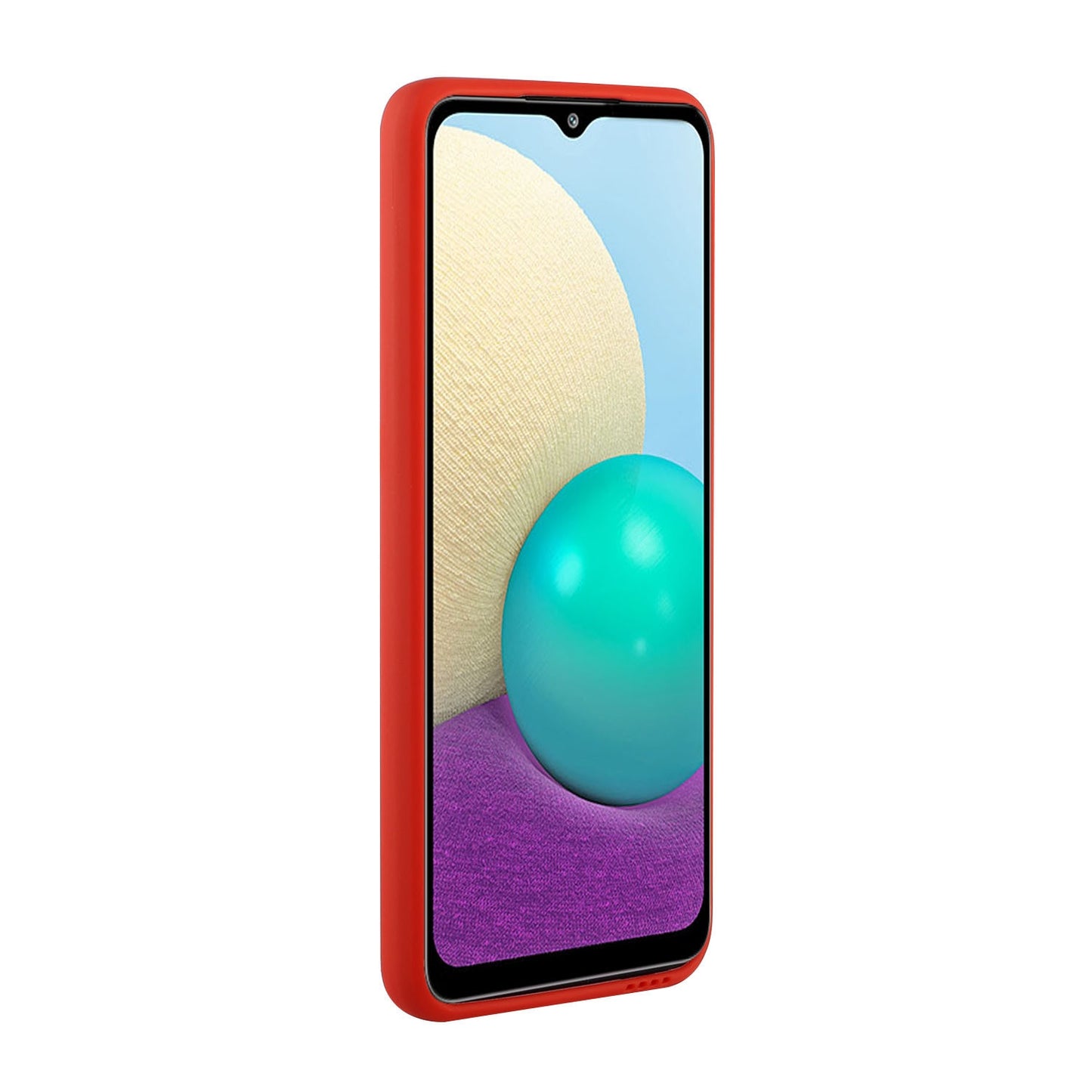For Samsung Galaxy A02 Shockproof TPU Case with Card Holder - Durable & Lightweight Design