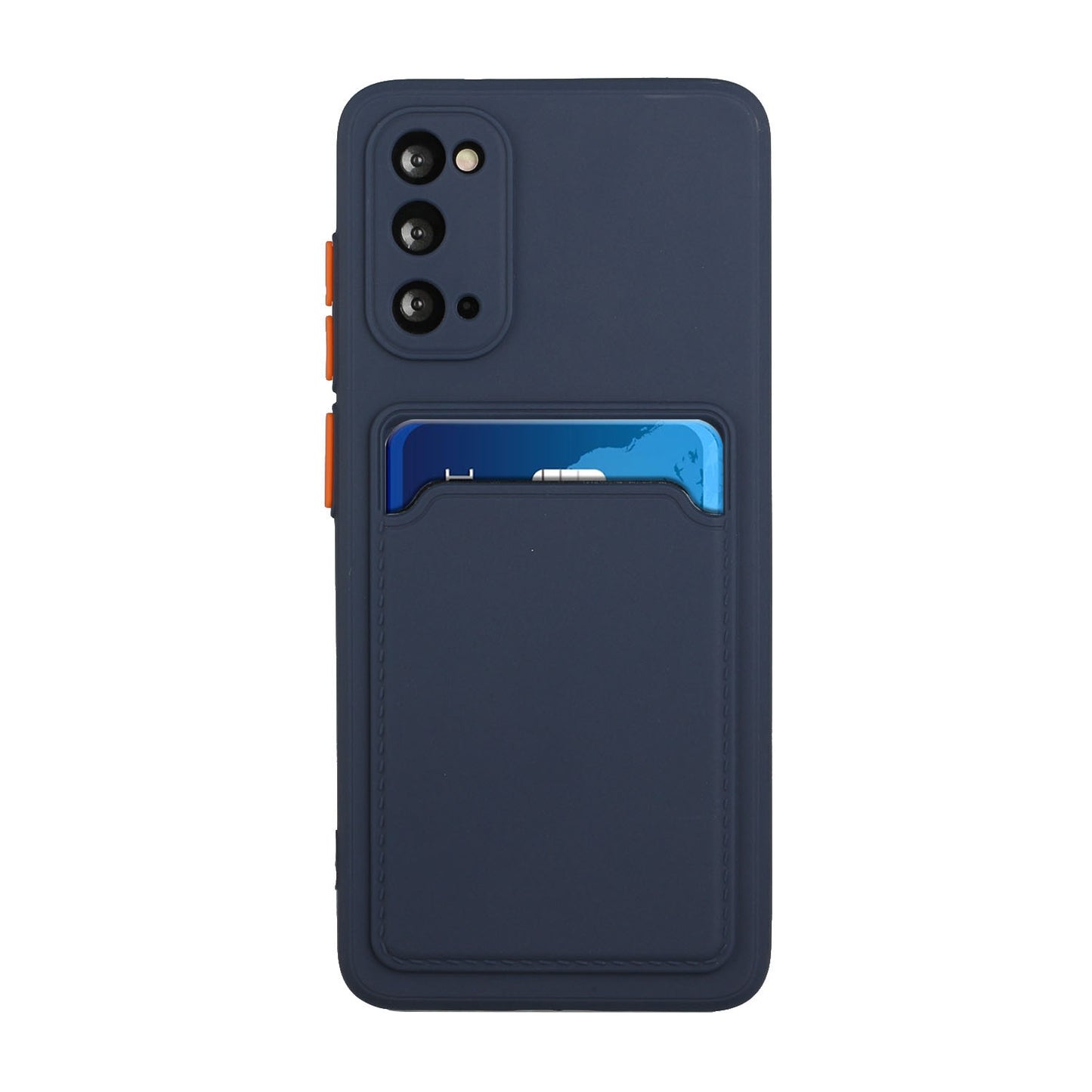 For Samsung Galaxy S20 Shockproof TPU Case with Card Holder - Durable & Lightweight Design