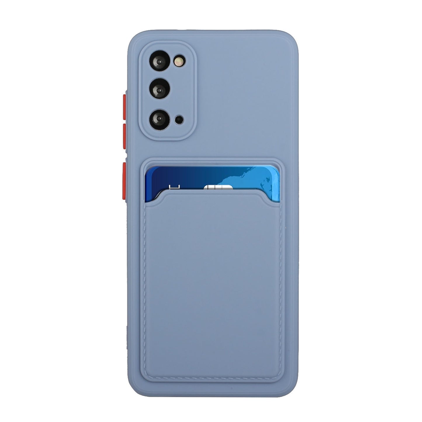 For Samsung Galaxy S20 Shockproof TPU Case with Card Holder - Durable & Lightweight Design