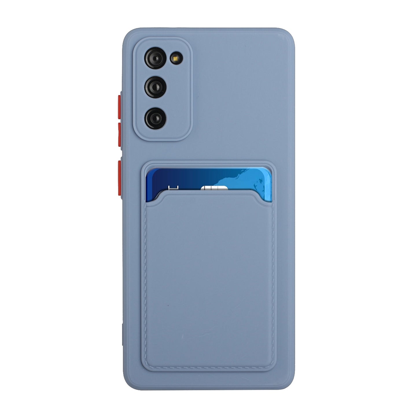 For Samsung Galaxy S20 FE Shockproof TPU Case with Card Holder - Durable & Lightweight Design