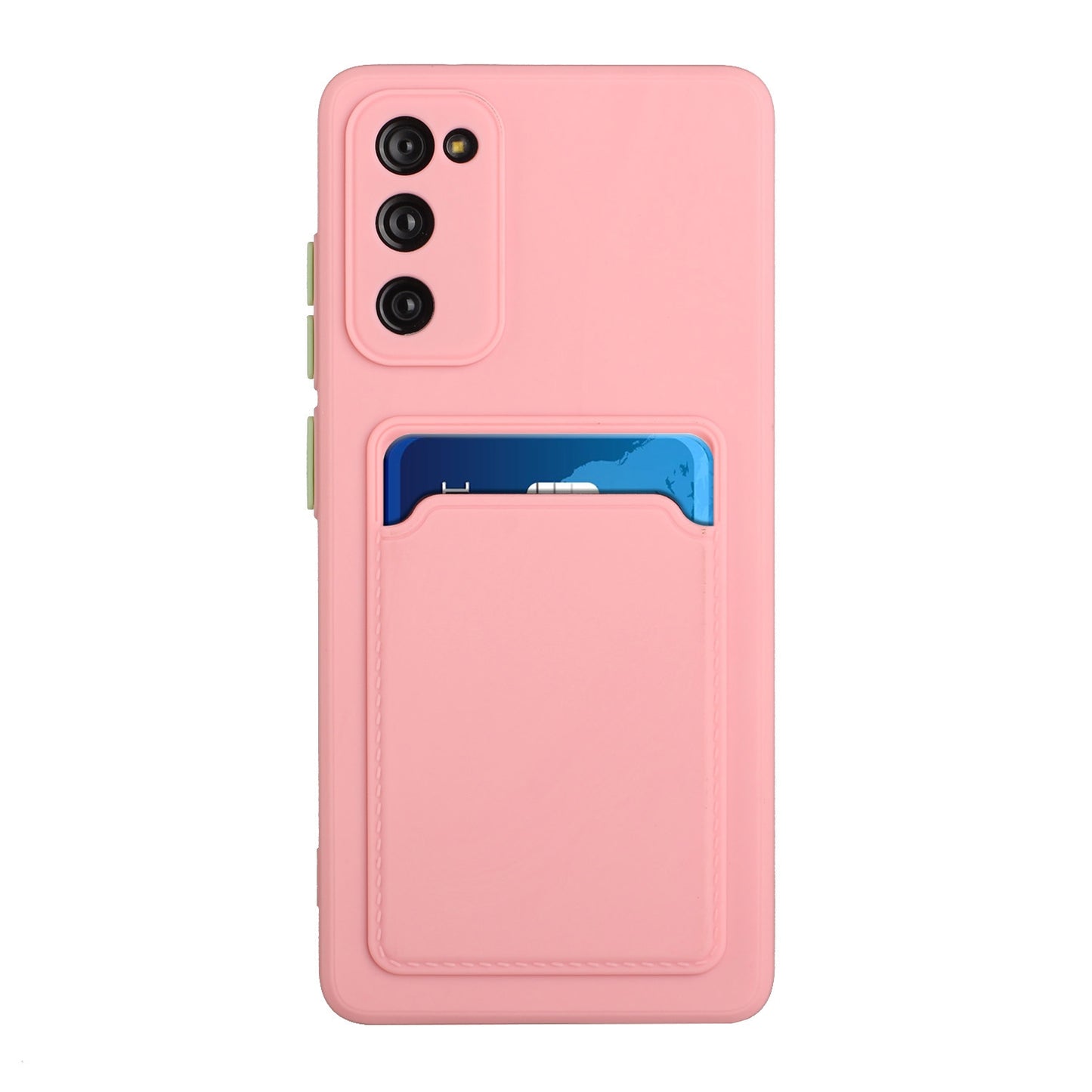For Samsung Galaxy S20 FE Shockproof TPU Case with Card Holder - Durable & Lightweight Design