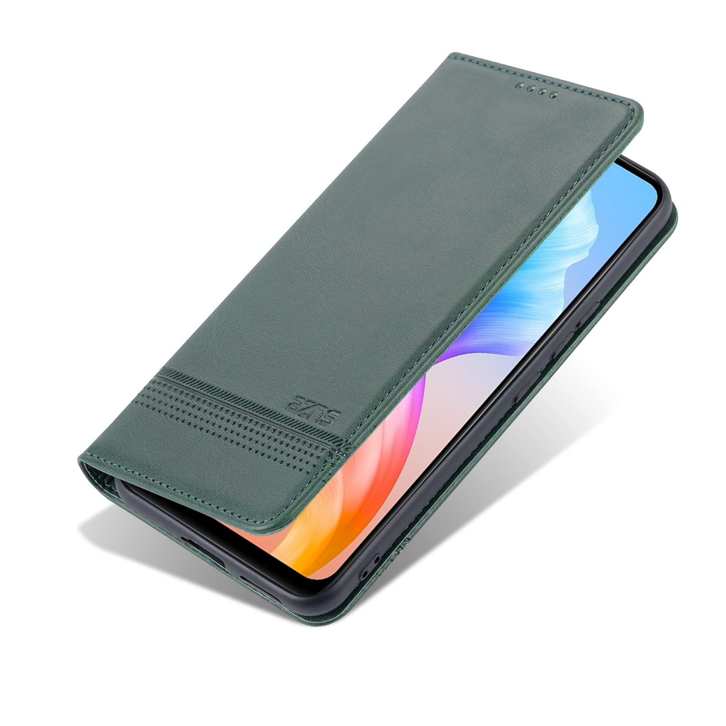 For Vivo S10e/V23e Leather Wallet Case with Card Holder & Magnetic Closure