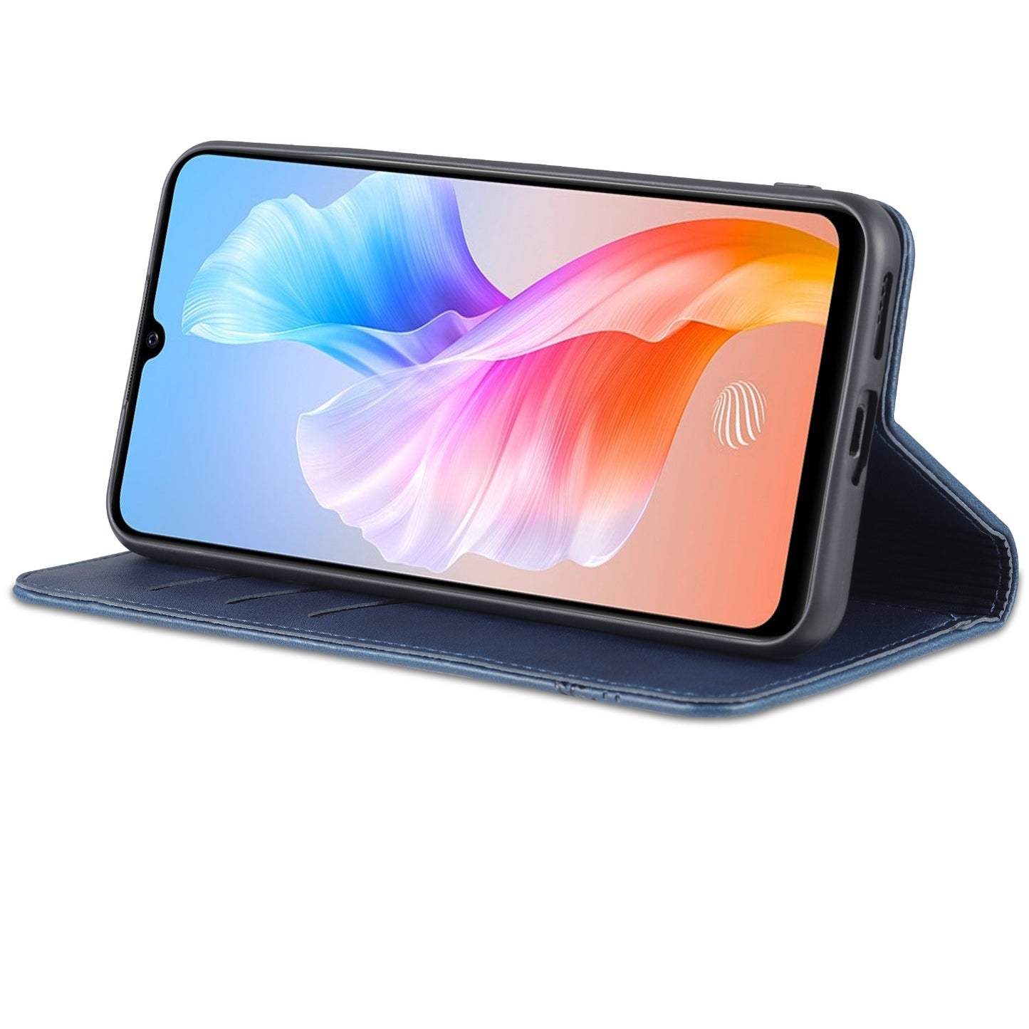 For Vivo S10e/V23e Leather Wallet Case with Card Holder & Magnetic Closure