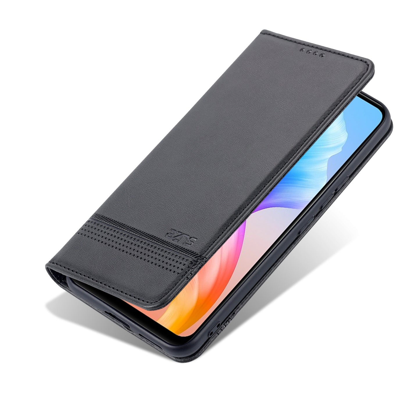 For Vivo S10e/V23e Leather Wallet Case with Card Holder & Magnetic Closure