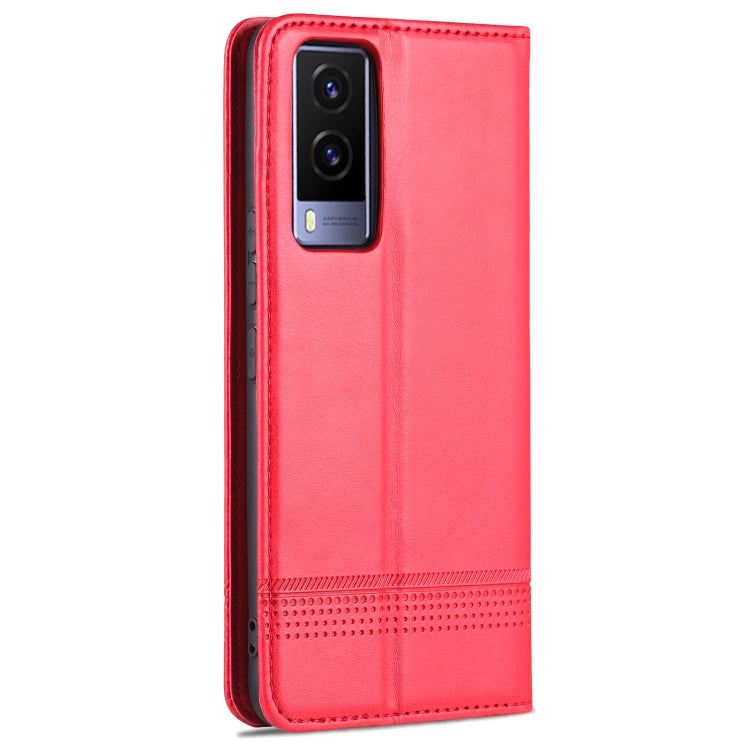 For Vivo Y71t/V21e 5G Leather Wallet Case with Card Holder & Magnetic Closure