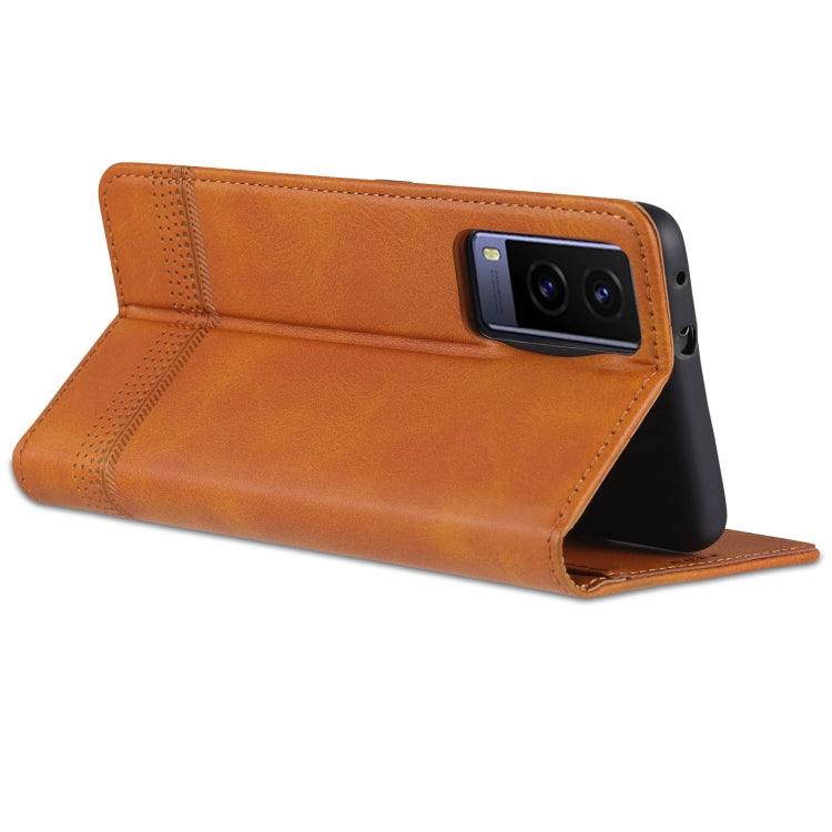 For Vivo Y71t/V21e 5G Leather Wallet Case with Card Holder & Magnetic Closure