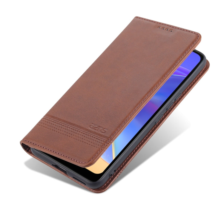 For Vivo Y71t/V21e 5G Leather Wallet Case with Card Holder & Magnetic Closure