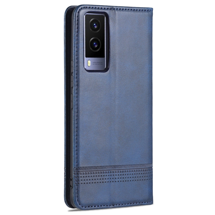 For Vivo Y71t/V21e 5G Leather Wallet Case with Card Holder & Magnetic Closure
