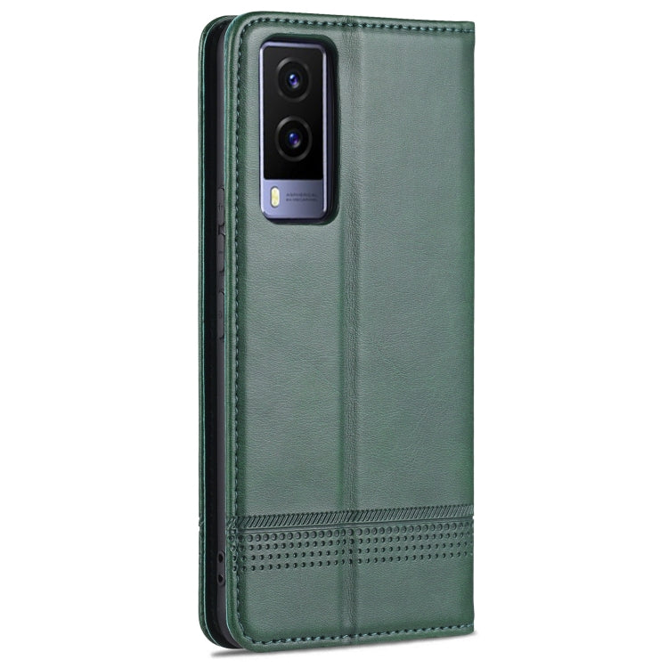 For Vivo Y71t/V21e 5G Leather Wallet Case with Card Holder & Magnetic Closure