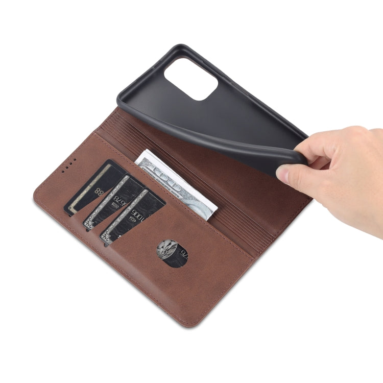 For Samsung Galaxy M52 5G Leather Wallet Case with Card Holder & Magnetic Closure