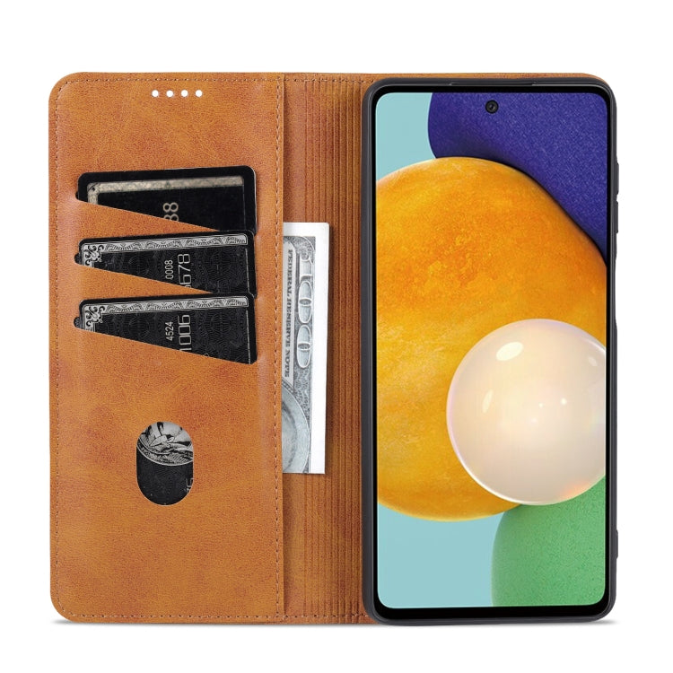 For Samsung Galaxy M52 5G Leather Wallet Case with Card Holder & Magnetic Closure