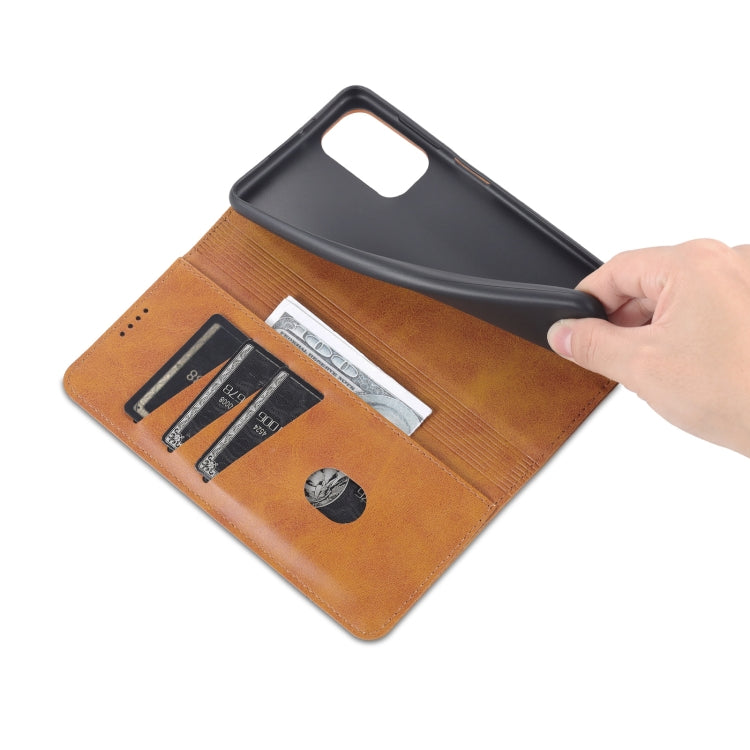 For Samsung Galaxy M52 5G Leather Wallet Case with Card Holder & Magnetic Closure