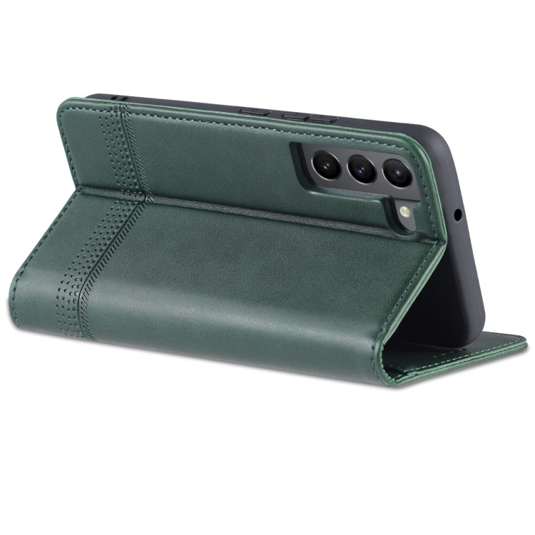 For Samsung Galaxy S22 Leather Wallet Case with Card Holder & Magnetic Closure