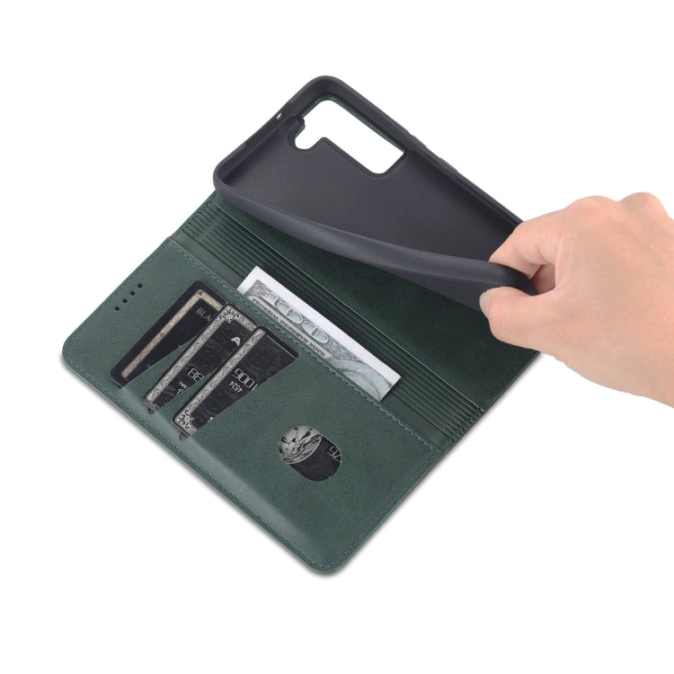 For Samsung Galaxy S22 Leather Wallet Case with Card Holder & Magnetic Closure