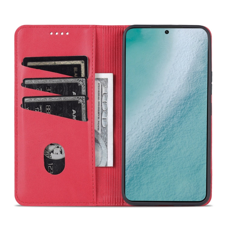 For Samsung Galaxy S22 Leather Wallet Case with Card Holder & Magnetic Closure