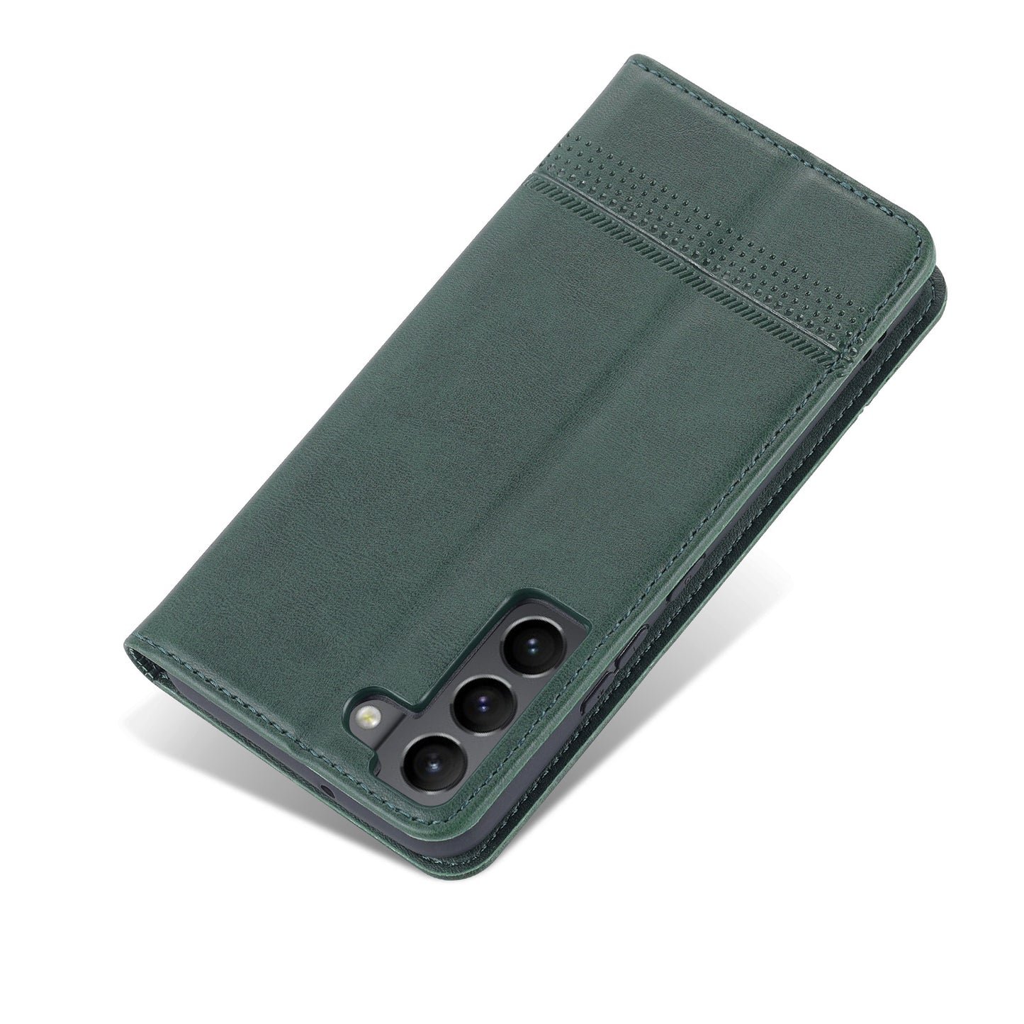 For Samsung Galaxy S22+ Leather Wallet Case with Card Holder & Magnetic Closure