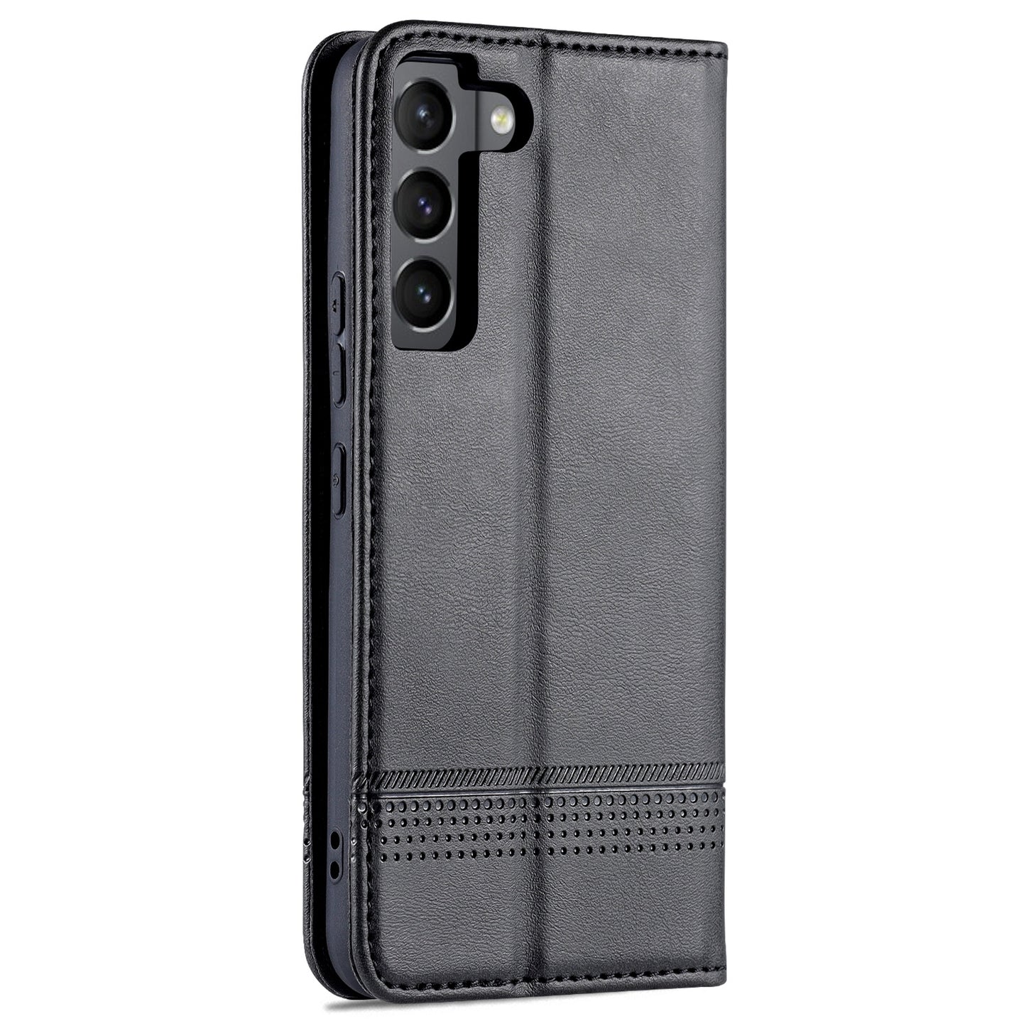 For Samsung Galaxy S22+ Leather Wallet Case with Card Holder & Magnetic Closure