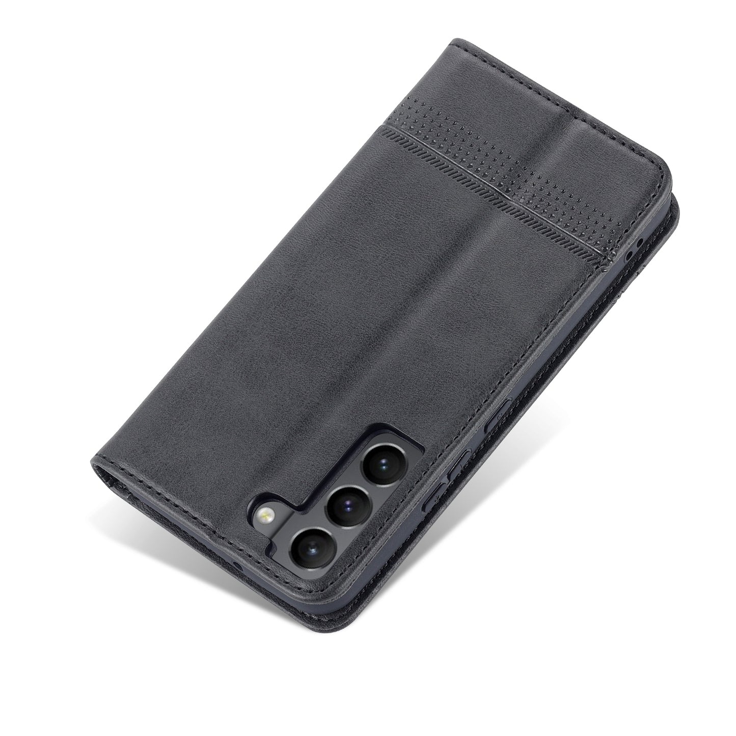 For Samsung Galaxy S22+ Leather Wallet Case with Card Holder & Magnetic Closure