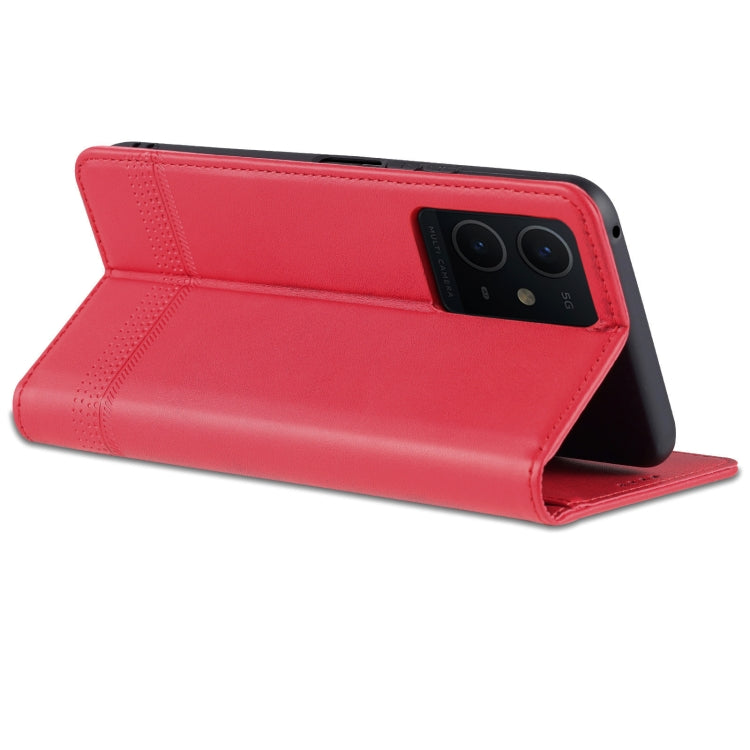 For Vivo Y33s 5G/Y75 5G Leather Wallet Case with Card Holder & Magnetic Closure