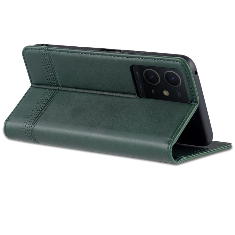 For Vivo Y33s 5G/Y75 5G Leather Wallet Case with Card Holder & Magnetic Closure