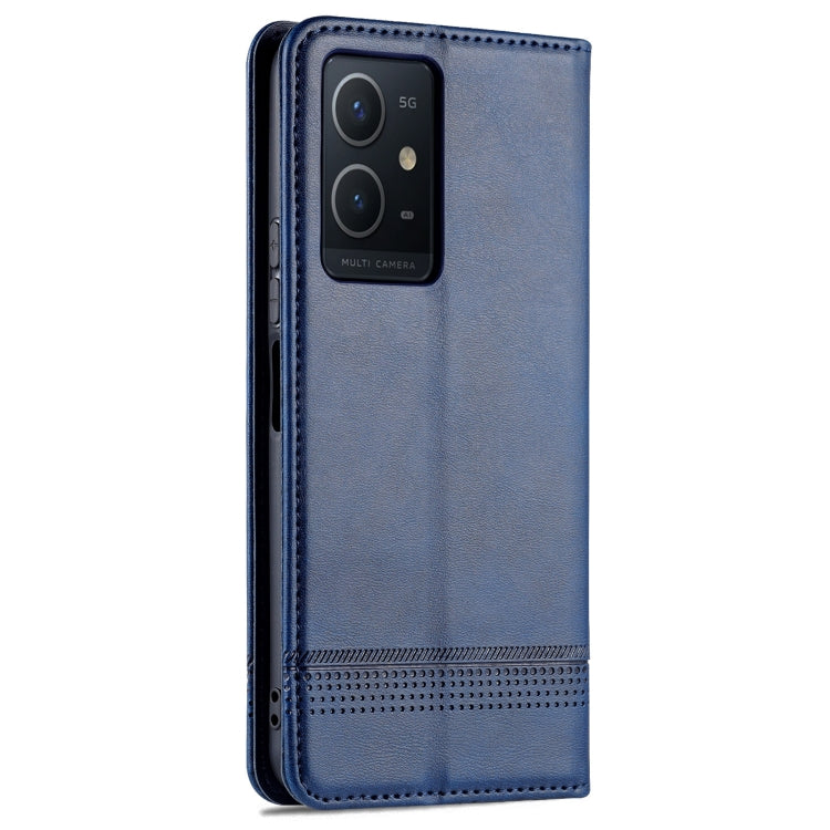 For Vivo Y33s 5G/Y75 5G Leather Wallet Case with Card Holder & Magnetic Closure