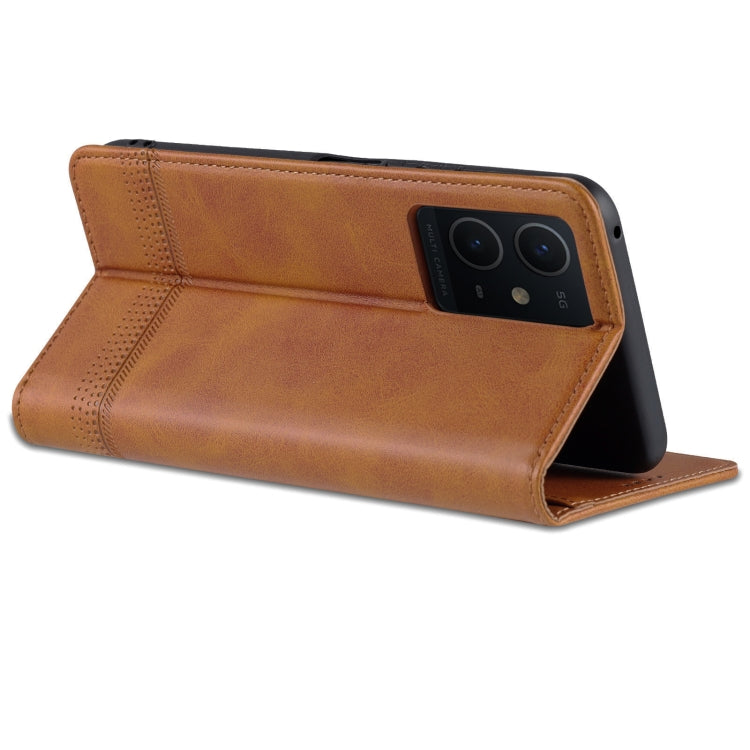 For Vivo Y33s 5G/Y75 5G Leather Wallet Case with Card Holder & Magnetic Closure