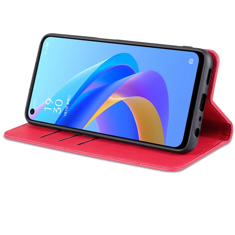 For OPPO K10/A96 4G/Realme 9i Leather Wallet Case with Card Holder & Magnetic Closure