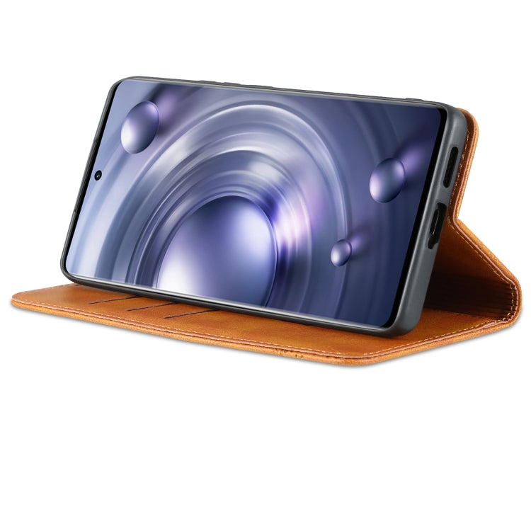 For Vivo X80 Pro Leather Wallet Case with Card Holder & Magnetic Closure