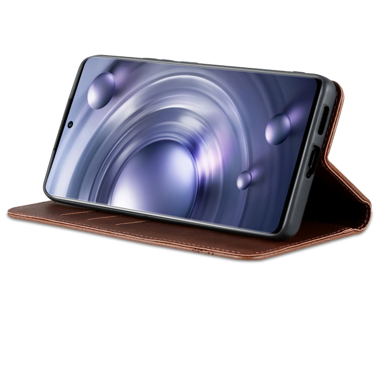 For Vivo X80 Pro Leather Wallet Case with Card Holder & Magnetic Closure