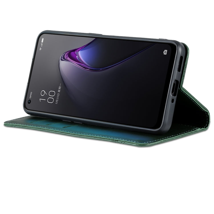 For OPPO Reno8 Pro Leather Wallet Case with Card Holder & Magnetic Closure