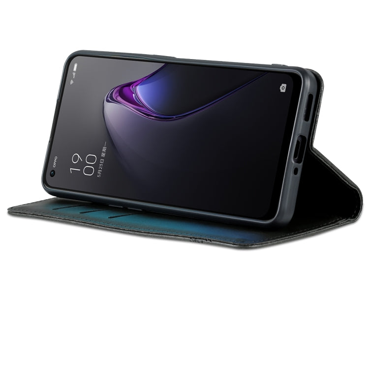 For OPPO Reno8 Pro Leather Wallet Case with Card Holder & Magnetic Closure