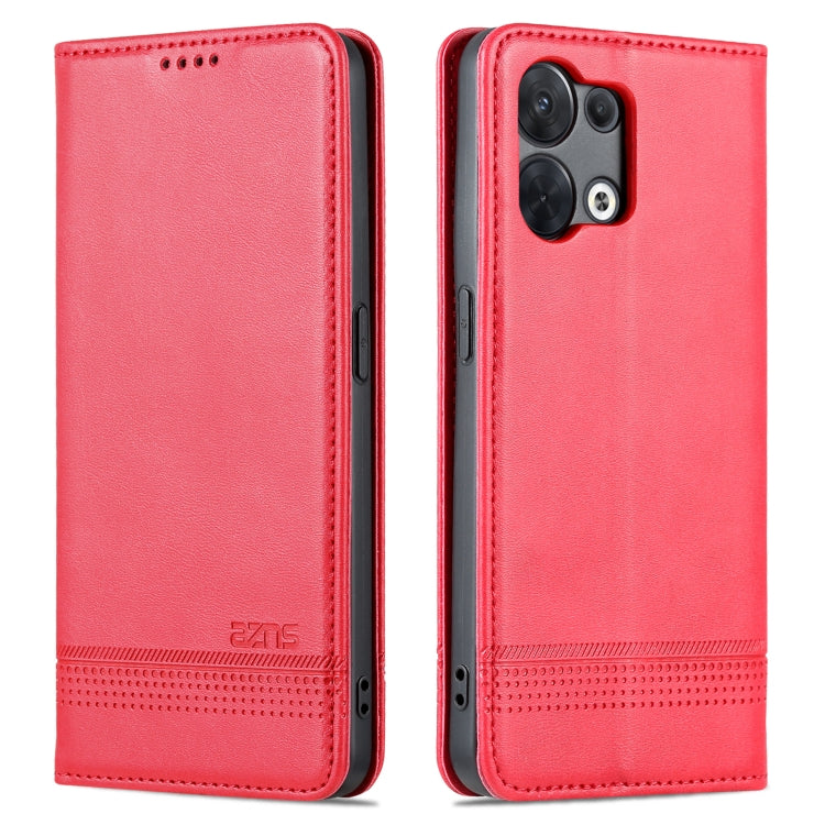 For OPPO Reno8 Pro Leather Wallet Case with Card Holder & Magnetic Closure