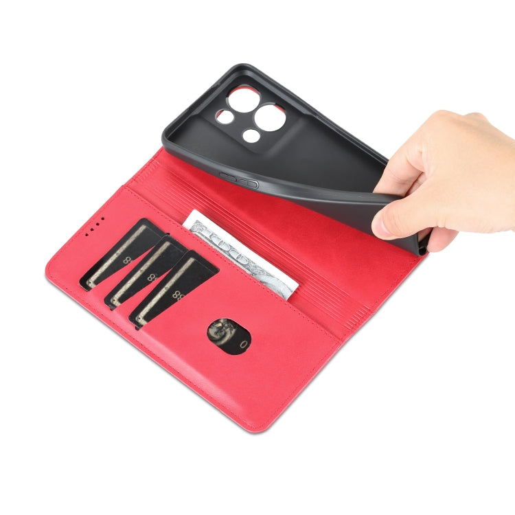 For OPPO Reno8 Pro Leather Wallet Case with Card Holder & Magnetic Closure