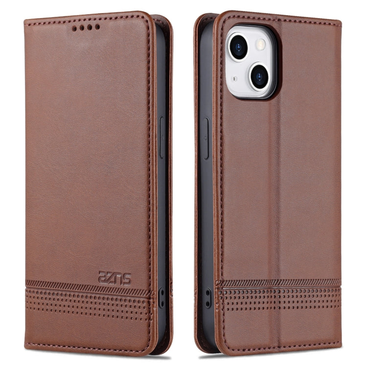 For iPhone 13 Leather Wallet Case with Card Holder & Magnetic Closure