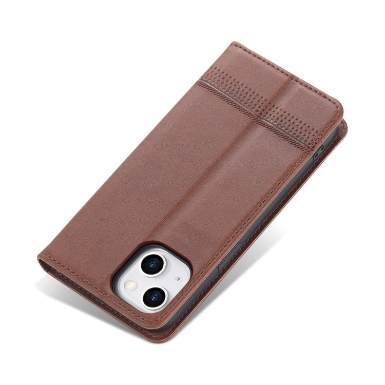 For iPhone 13 Leather Wallet Case with Card Holder & Magnetic Closure