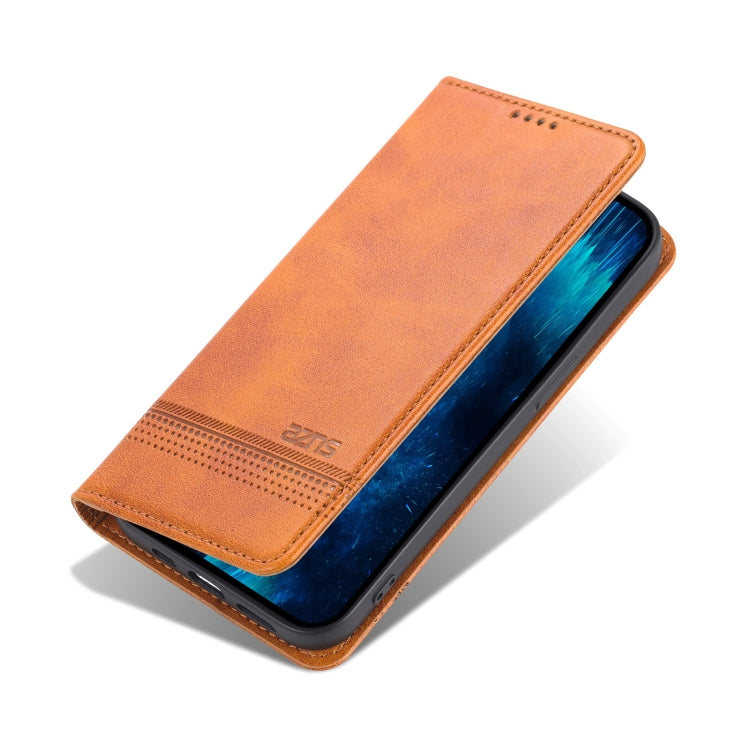 For iPhone 13 Leather Wallet Case with Card Holder & Magnetic Closure