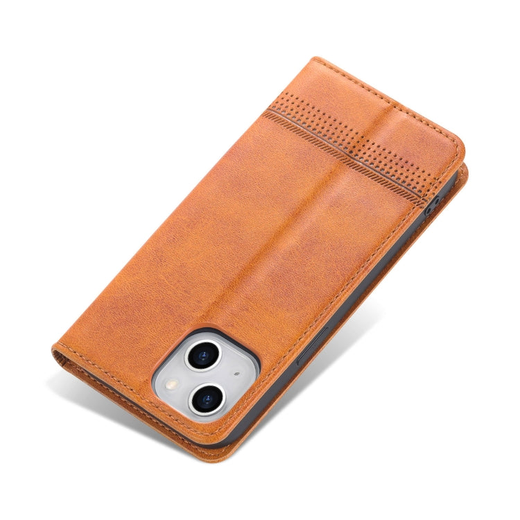 For iPhone 13 Leather Wallet Case with Card Holder & Magnetic Closure