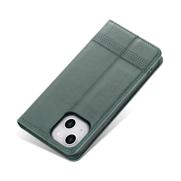 For iPhone 13 Leather Wallet Case with Card Holder & Magnetic Closure