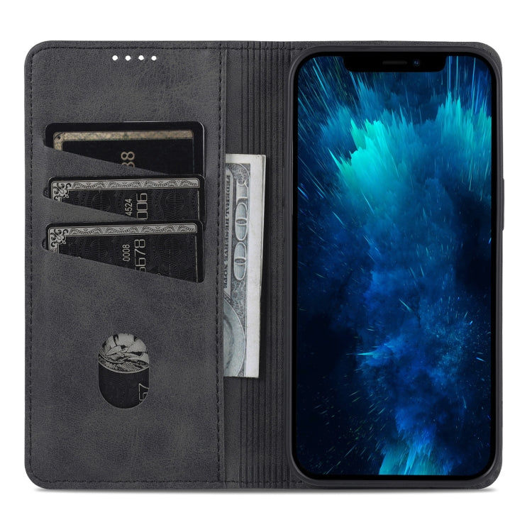 For iPhone 13 Leather Wallet Case with Card Holder & Magnetic Closure
