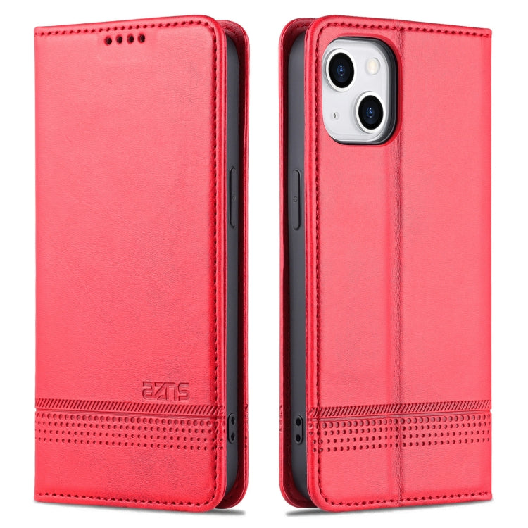 For iPhone 13 mini Leather Wallet Case with Card Holder & Magnetic Closure