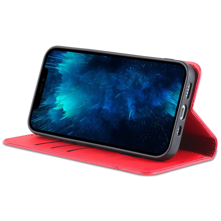 For iPhone 13 Leather Wallet Case with Card Holder & Magnetic Closure