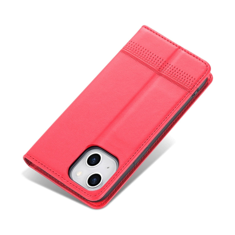 For iPhone 13 mini Leather Wallet Case with Card Holder & Magnetic Closure